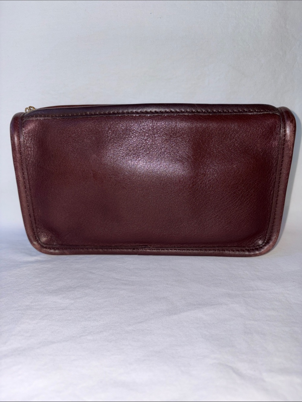 Vintage Coach Chunky Case in Mahogany with tag - Picture 7 of 8